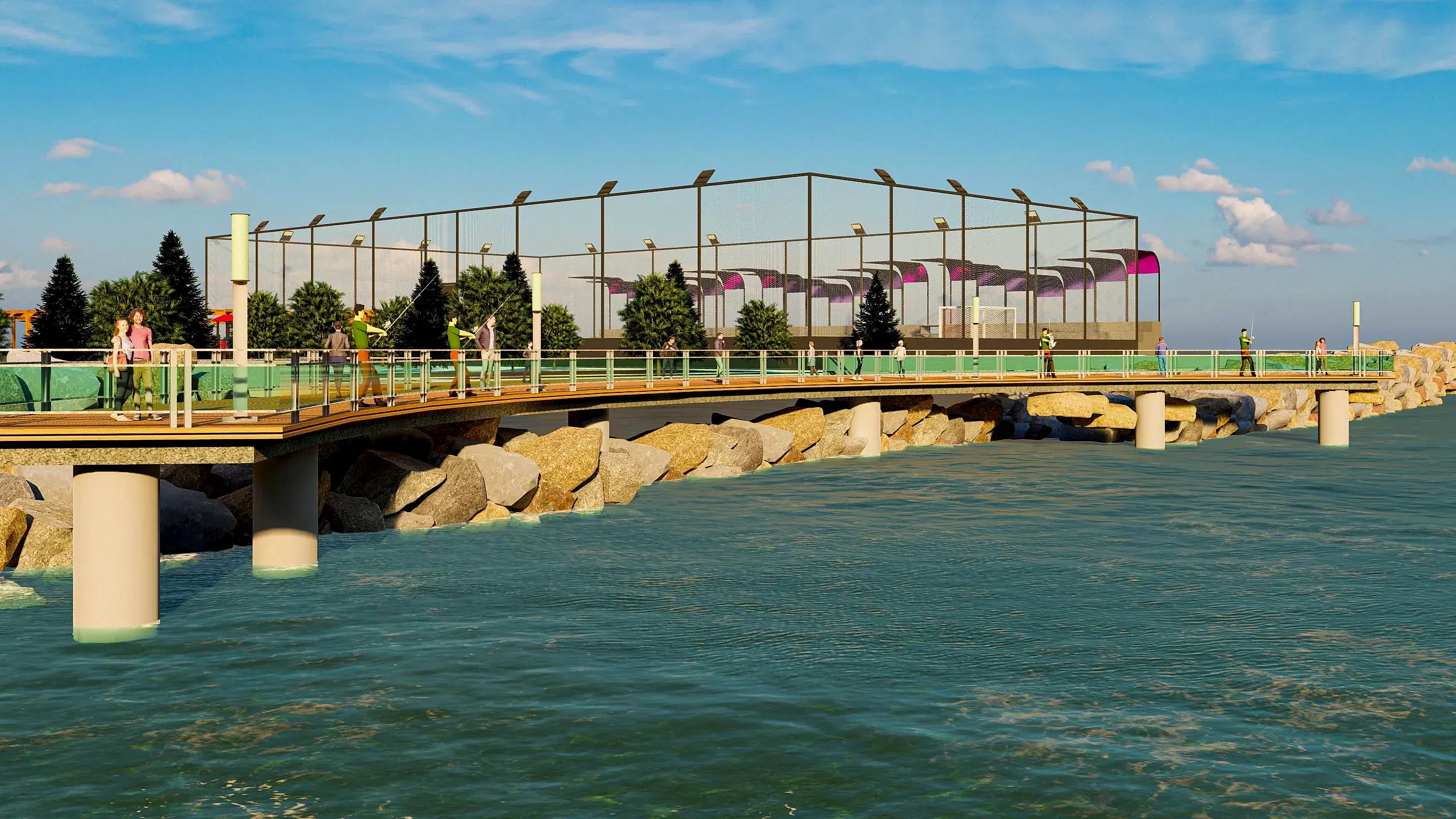 GENÇLİK MERKEZİ - İSKELE BALIK TUTMA PROJESİ