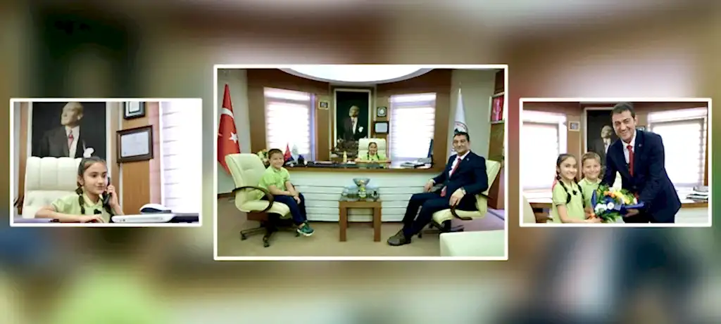 23 Nisan Ulusal Egemenlik ve Çocuk Bayramı Devir Teslim Töreni